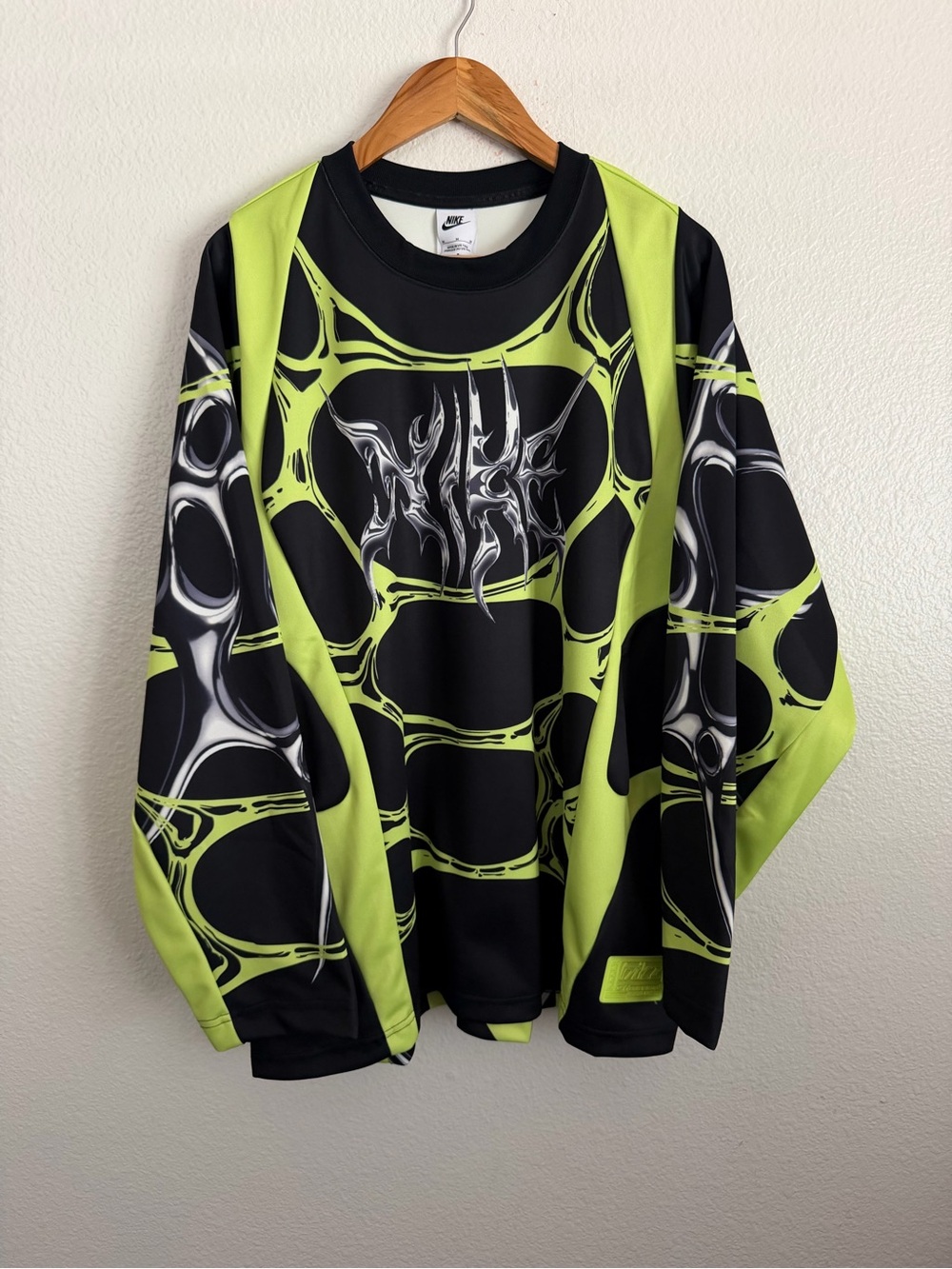 Nike Project F.R.O.G. Jelly Cage Jersey Black Volt Ice IF1294 Men’s Size Medium
